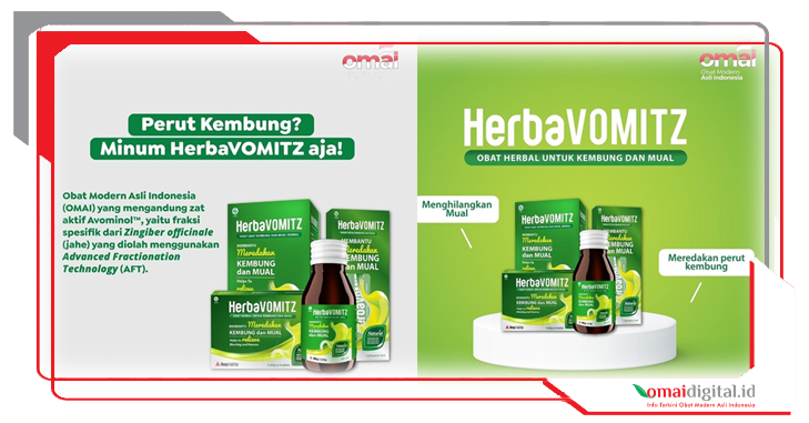 Perut Kita "Komat-Kamit" Minum Saja HerbaVOMITZ